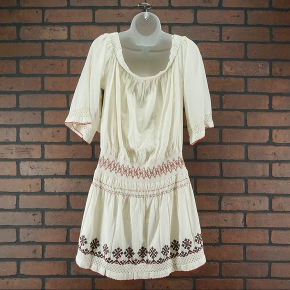 TULAROSA Marietta Off Shoulder Embroidered Dress - Picture 5 of 8